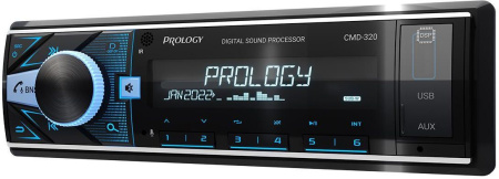 Автомагнитола Prology CMD-320 1DIN 4x55Вт v4.2 ПДУ RDS (PRCMD320)