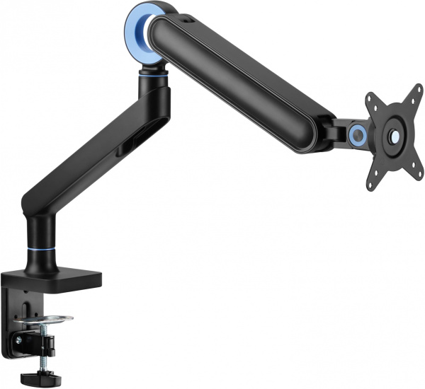 Кронштейн для мониторов Ultramounts UM719B черный 17"-35" макс.10.5кг крепление к столешнице поворот