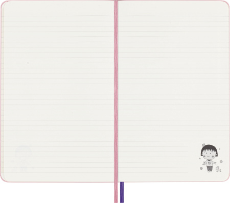 Блокнот Moleskine LE SAKURA Large 130х210мм обложка текстиль 176стр. линейка ассорти Momoko Sakura