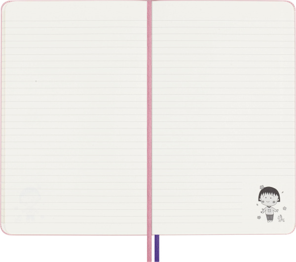 Блокнот Moleskine LE SAKURA Large 130х210мм обложка текстиль 176стр. линейка ассорти Momoko Sakura