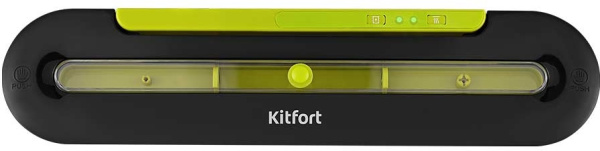 Вакуумный упаковщик Kitfort КТ-1522-2 100Вт черный/салатовый