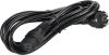 Шнур питания ITK PC-C19D-3M C19-Schuko проводник.:3x1.5мм2 3м 230В 16А черный
