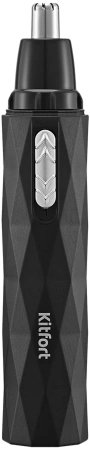 Триммер Kitfort КТ-4133 черный/серебристый (насадок в компл:4шт)
