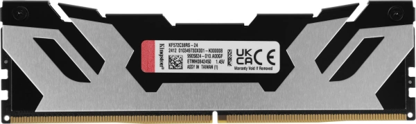 Память DDR5 24GB 7200MHz Kingston KF572C38RS-24 Fury Renegade Silver/Black RTL PC5-57600 CL38 DIMM 2