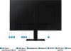 Монитор Samsung 27" ViewFinity S8 S27D800EAIXCI черный IPS LED 5ms 16:9 HDMI матовая HAS Piv 1000:1 350cd 178гр/178гр 3840x2160 60Hz DP 4K USB 6.1кг