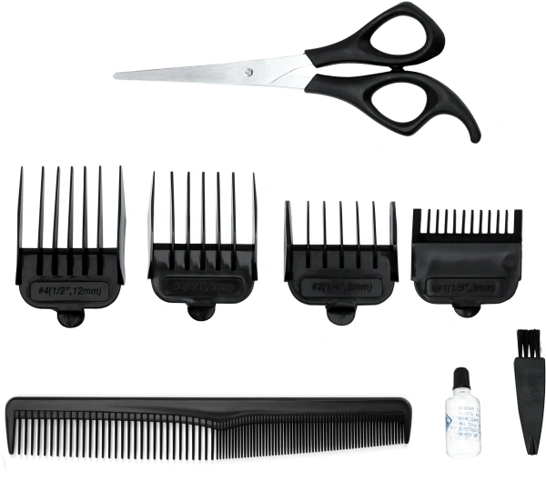 Машинка для стрижки Vitek VT-2541 разноцветный 9Вт (насадок в компл:4шт)