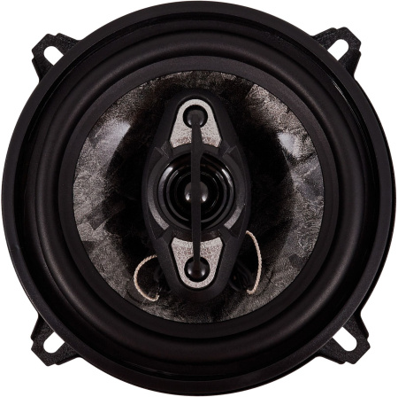 Колонки автомобильные Kicx SA 134 80Вт 90дБ 4Ом 13см (5дюйм) (ком.:2кол.) коаксиальные четырехполосные