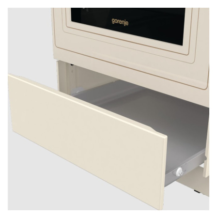 Плита Комбинированная Gorenje GKS5B70CLI бежевый (металлическая крышка) реш.чугун