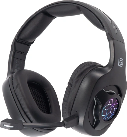 Наушники с микрофоном Оклик HS-L575G черный накладные BT оголовье (1895253)