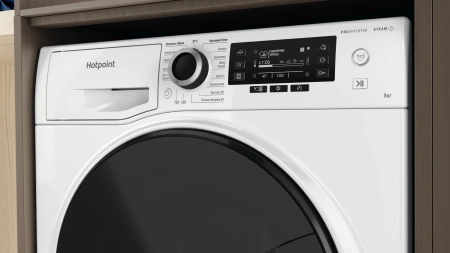 Стиральная машина Hotpoint NSD 8249 D AVE RU класс: A-40% загр.фронтальная макс.:8кг белый инвертер