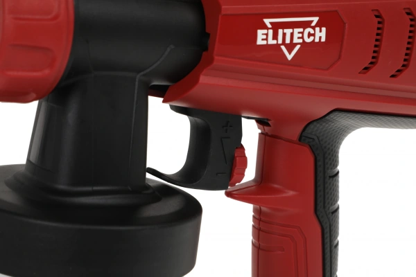 Краскопульт Elitech КА 18БЛП 300Вт бак:800мл 1000гр/мин