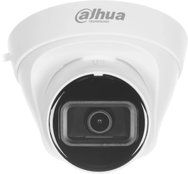 Камера видеонаблюдения IP Dahua DH-IPC-HDW1230T1-0280B-S6 2.8-2.8мм цв. корп.:белый (DH-IPC-HDW1230T1P-0280B-S6)
