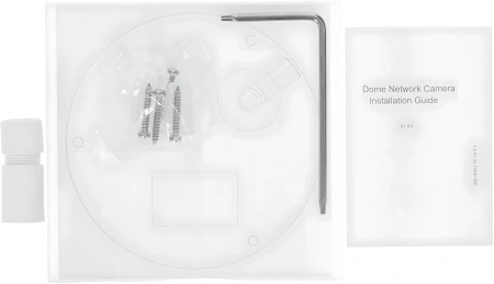 Видеокамера IP Dahua DH-IPC-HDPW1230R1P-0280B-S5 2.8-2.8мм цв. корп.:белый