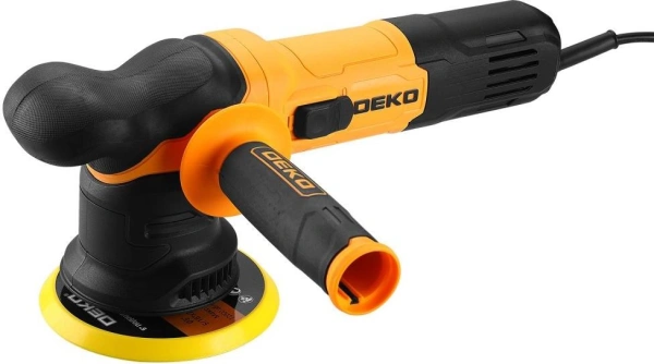 Полировальная машина Deko PDK-1200 1200Вт 5500об/мин рез.шпин.:M8 d=125мм (085-1064)