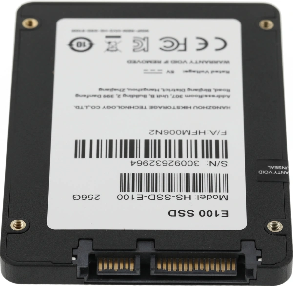 Накопитель SSD Hikvision SATA III 256Gb HS-SSD-E100/256G HS-SSD-E100/256G Hiksemi 2.5"