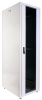 Шкаф коммутационный ЦМО (ШТК-Э-42.8.10-44АА) напольный 42U 800x1000мм пер.дв.перфор. задн.дв.перфор. 2 бок.пан. направл.под закл.гайки 710кг серый 915мм 114кг 180град. 1987мм IP20 сталь