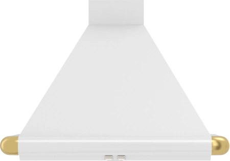 Вытяжка каминная Elikor Сатурн 50П-180-В1Л белый/золотистый управление: кнопочное (1 мотор)