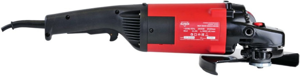 Углошлифовальная машина Elitech МШУ 2623Э 2600Вт 6600об/мин рез.шпин.:M14 d=230мм (E2213.015.00)