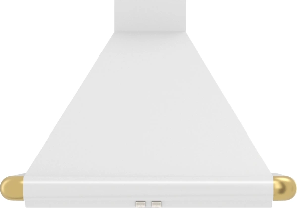 Вытяжка каминная Elikor Сатурн 50П-180-В1Л белый/золотистый управление: кнопочное (1 мотор)