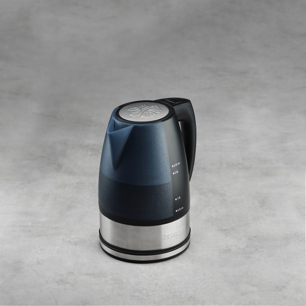 Чайник электрический Scarlett SC-1020 2.2л. 2200Вт черный (корпус: пластик)