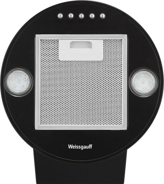 Вытяжка каминная Weissgauff Tubus 700 PB BL черный управление: кнопочное (1 мотор)