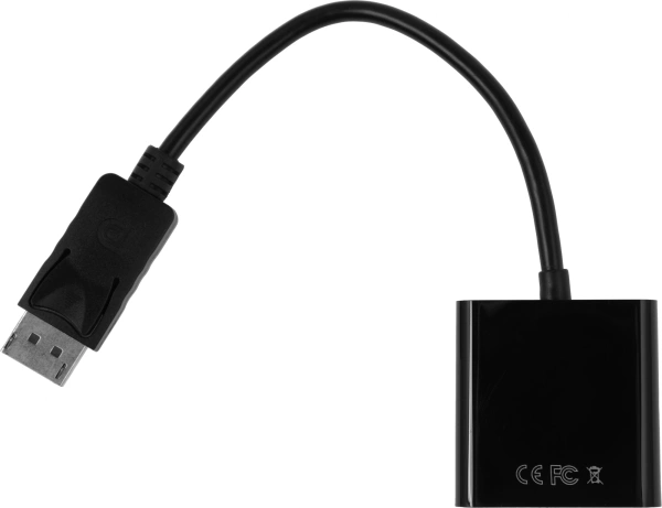 Кабель-переходник аудио-видео Premier H105 DisplayPort (m)/HDMI (f) 0.15м. черный (A3378)