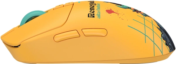 Мышь A4Tech Bloody R72 Ultra желтый оптическая 20000dpi беспров. USB-C 6but