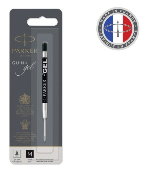 Стержень гелевый Parker Z05 (CW1950344) M 0.7мм черные чернила для ручек шариковых блистер