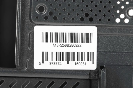 Корпус Accord ACC-259 черный без БП mATX 1x80mm 2xUSB2.0 audio