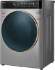 Стиральная машина Weissgauff WMD 58411 Direct Drive Inverter Premium Steam Stee класс: B загр.фронтальная макс.:11кг (с сушкой) нержавеющая сталь инвертер