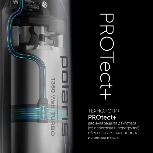 Блендер погружной Polaris PHB 1385 1350Вт белый