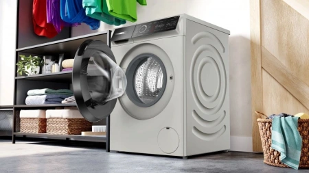 Стиральная машина Bosch WGB2560XME кл.:A фронт. макс.:10кг нержавеющая сталь