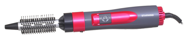 Фен-щетка Starwind SHP8501 1000Вт серый/розовый