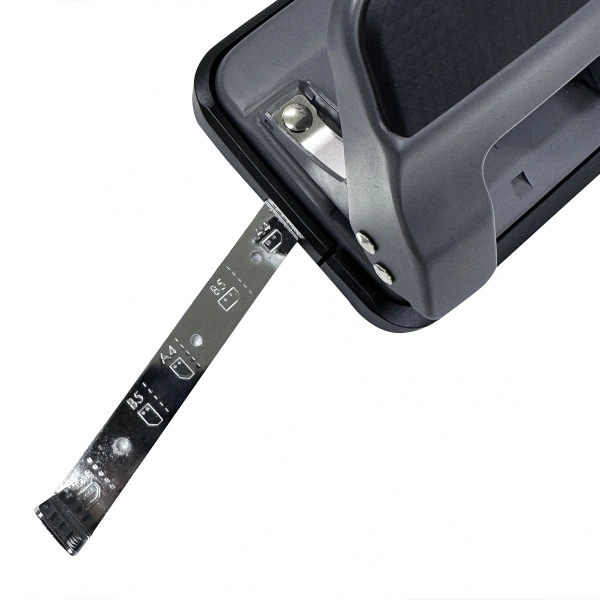 Дырокол Kw-Trio 09616GRAY макс.:30лист. металл серый отв.:2