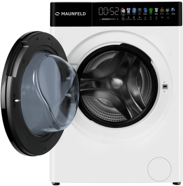 Стиральная машина Maunfeld MFWD14116WH05 класс: B загр.фронтальная макс.:11кг (с сушкой) белый инвертер
