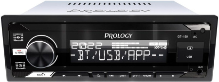 Автомагнитола Prology GT-150 1DIN 4x55Вт v4.2 ПДУ (PRGT150)