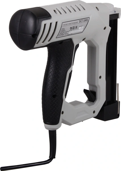 Степлер электрический Ресанта ЭСТ-2400 скобы тип 55: 15-25мм гвозди тип 300: 15-32мм