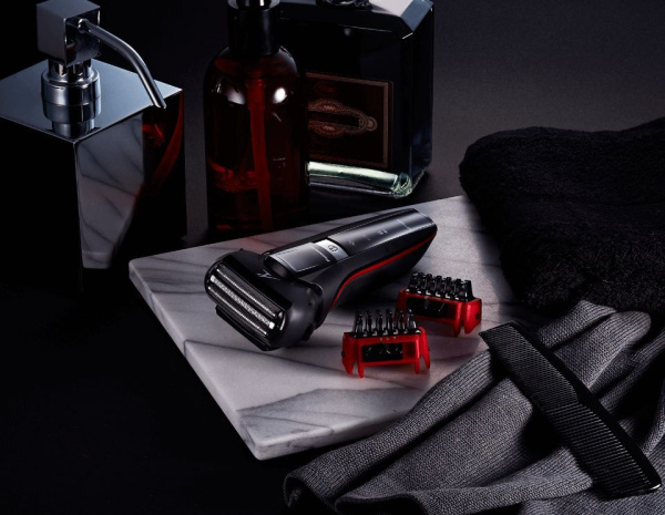 Бритва сетчатая Panasonic ES-LL41 реж.эл.:3 питан.:аккум. черный