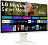 Монитор LG 31.5" MyView 32SR85U-W белый IPS LED 16:9 HDMI M/M Cam матовая HAS 400cd 178гр/178гр 3840x2160 60Hz 4K USB 7.7кг