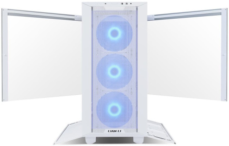 Корпус Lian-Li Lancool III RGB белый без БП ATX 10x120mm 3x140mm 2xUSB3.0 audio bott PSU