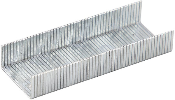 Скобы для степлера 24/6 Deli E0012N оцинкованные кор.карт. (упак.:1000шт.)