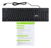 Клавиатура Acer OKW020 черный USB slim