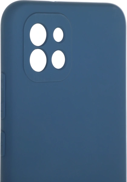 Чехол (клип-кейс) BoraSCO для Samsung Galaxy A03 синий (70093)