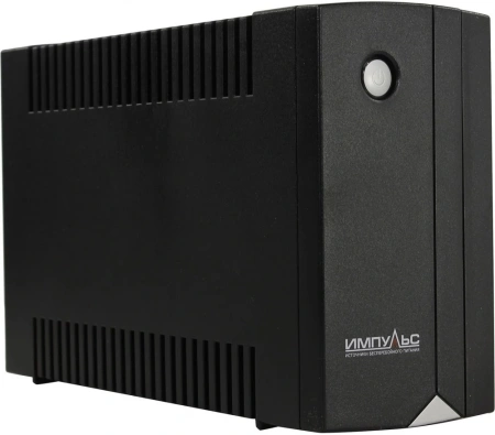 Источник бесперебойного питания Импульс ЮНИОР 450 240Вт 450ВА черный