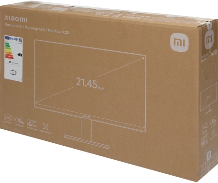 Монитор Xiaomi 21.45" Monitor A22i VA FHD чер 6ms HDMI VGA 75Hz 250cd Ex