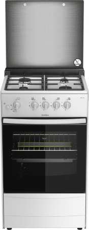 Плита Газовая Darina 1B1 GM 441 008 W белый реш.чугун