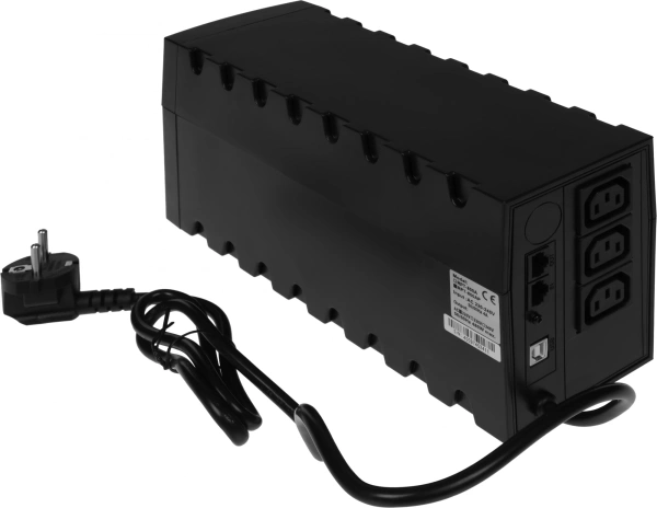 Источник бесперебойного питания Powercom Raptor RPT-800AP 480Вт 800ВА черный