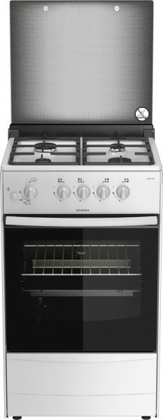 Плита Газовая Darina 1B1 GM 441 008 W белый реш.чугун