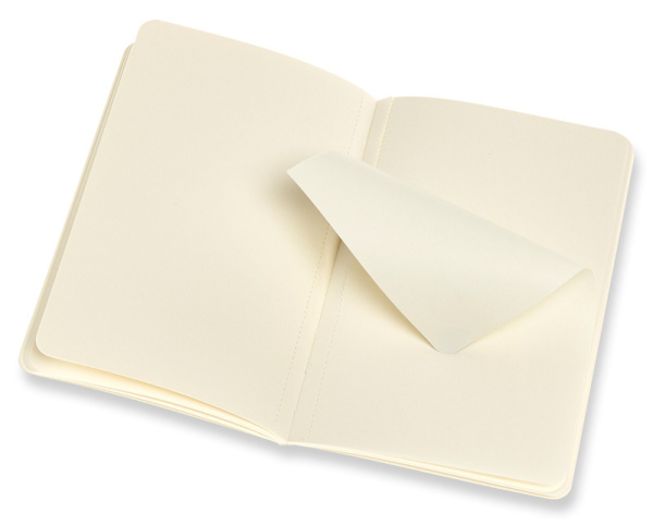 Блокнот Moleskine VOLANT QP713B41M17 Pocket 90x140мм 80стр. нелинованный мягкая обложка синий/желтый янтарный (2шт)