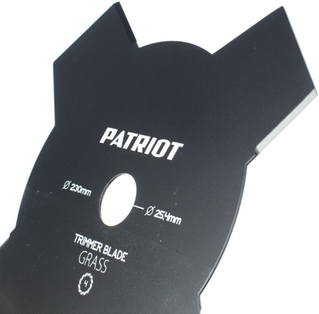 Нож смен. для садовых триммеров Patriot TBS-4 L=230мм (809115205)
